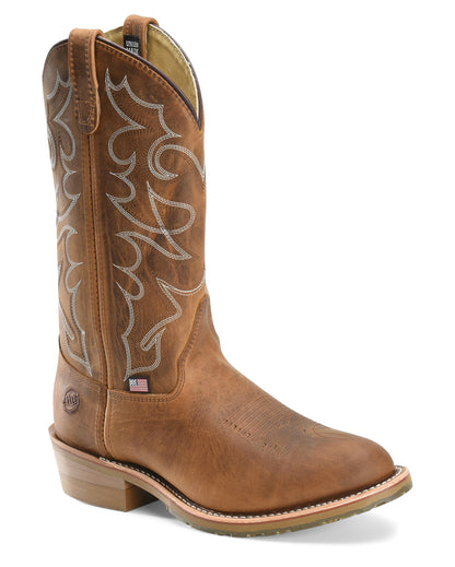 Men's Dylan ST Work Boots by Double H from Skip’s Western Outfitters | CSC-DH1592-070-B