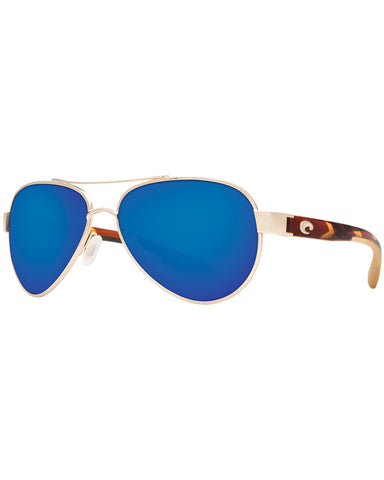 Loreto Blue Mirror Sunglasses