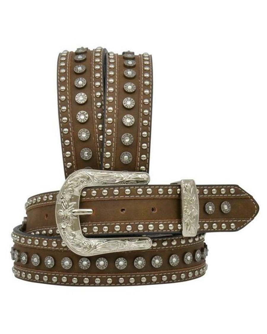 Women’s Gun Shell Leather Western Belt