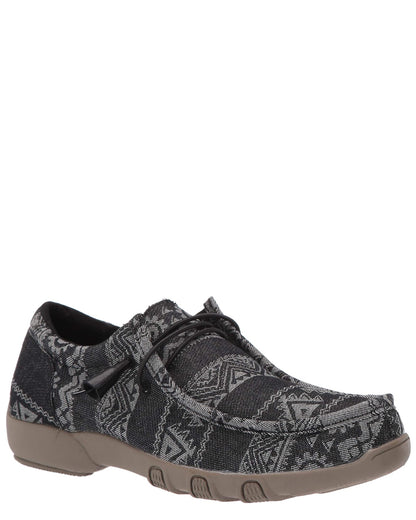 Women's Chillin Driving Moc Shoe by Roper from Skip’s Western Outfitters | KAR-09-021-1791-2617-BL-065-M