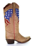 Women's American Flag Western Boots
