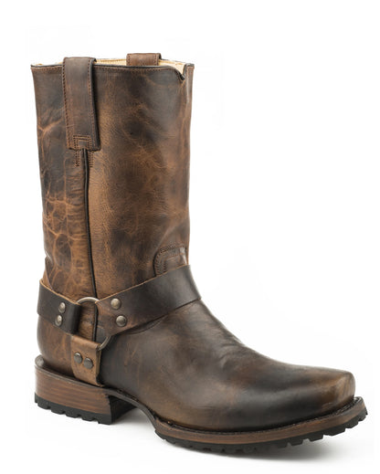 Men's Heritage Harness Boots by Stetson from Skip’s Western Outfitters | KAR-12-020-6223-1632-BR-070-D