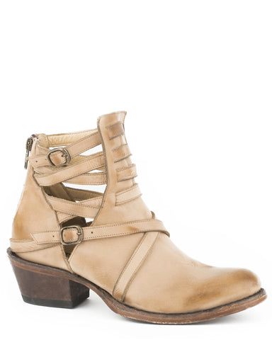 Stetson Women's Adeline Back Zip Snip Toe Boots - One 2 mini Ranch