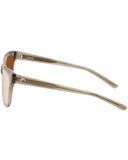 Coquina Copper Silver Mirror Sunglasses