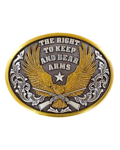 Right to Bear Arms Belt Buckle