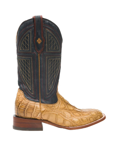 Men's Flaxville Alligator Western Boots