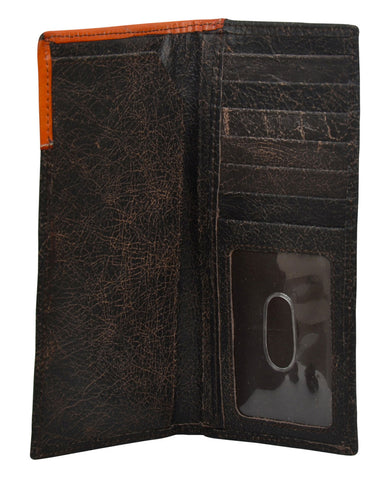 Rawhide Overlay Rodeo Wallet