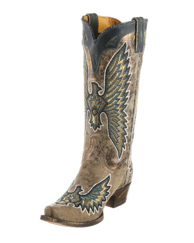 Women's Eagle Stitch Western Boots