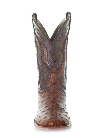 Men's Full Quill Ostrich Western Boots