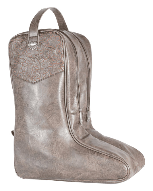 Tooled Boot Bag by Justin from Skip’s Western Outfitters | 10923570266