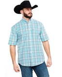 Men's Sunset Plaid Western Shirt