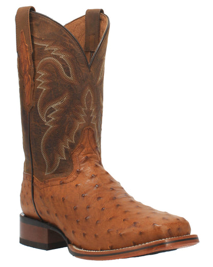 Men's Alamosa Ostrich Western Boots by Dan Post from Skip’s Western Outfitters | AWT-DP4874-070-D