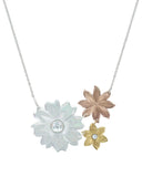 Women's Treasure Sunrise Flower Necklace