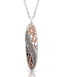 Women's Wind Dancer Feather Necklace