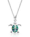 Women's Turtle Love Pendant Necklace