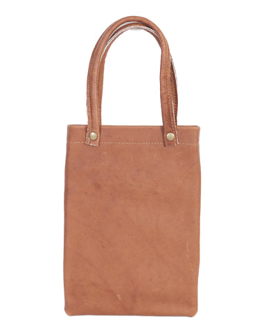 Leather Bullet Tote