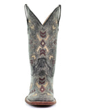 Women's Bone Arrowhead Western Boots