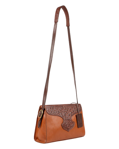 Women's Tooled Leather Purse