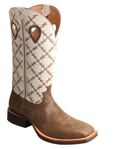 Men's Ruff Stock Boots by Twisted X from Skip’s Western Outfitters | TWX-MRS0056-070-D