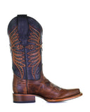 Women's Embroidered Studded Western Boots