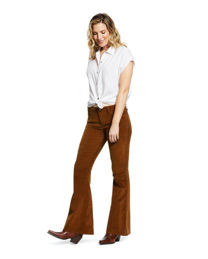 Women's Corduroy Flare Jeans