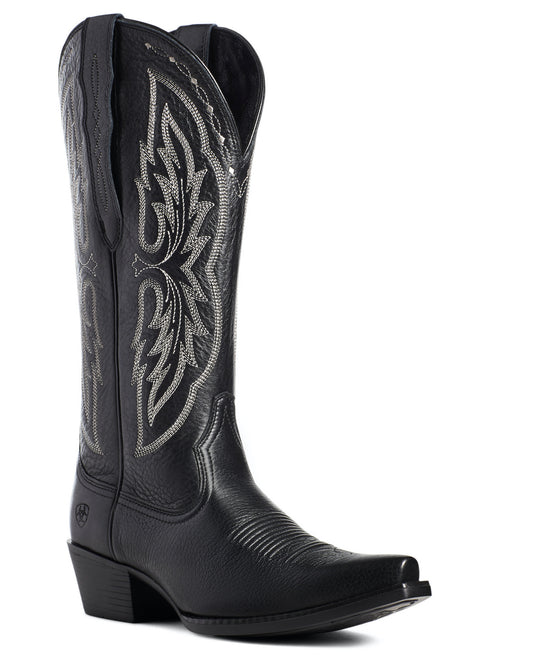 Women's Heritage Elastic Calf Western Boots by Ariat from Skip’s Western Outfitters | ARI-10036045-065-B