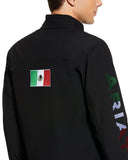 Men's Mexican Flag Softshell Jacket