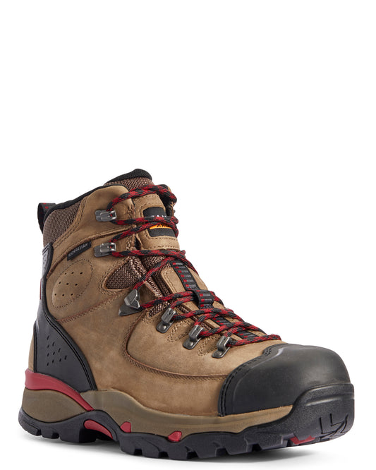 Men's Endeavor Lace Up Work Boots by Ariat from Skip’s Western Outfitters | ARI-10031658-070-D