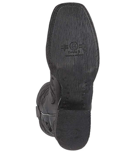 Corral L5464 Women's Handcrafted Square Toe Cowgirl Boots in Black at Skip's Western Outfitters