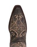 Women's Crackle Embroidered Boots