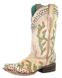 Women's Cactus Embroidered Western Boots