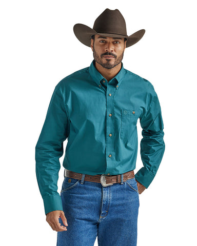 Men's George Strait One Pocket Long Sleeve Shirt